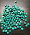 6mm Chinese turquoise cabs from Hubei, China. 10 pieces.