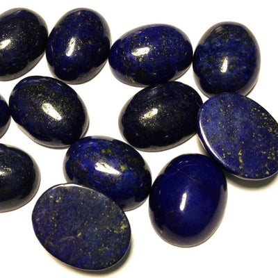 12x16mm Lapis Lazuli Cabs. 4 Pieces.