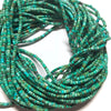 3mm Chinese Turquoise Heishi. 15.75 inch strand.